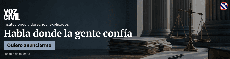 Habla donde la gente confía — espacio de muestra de Voz Civil